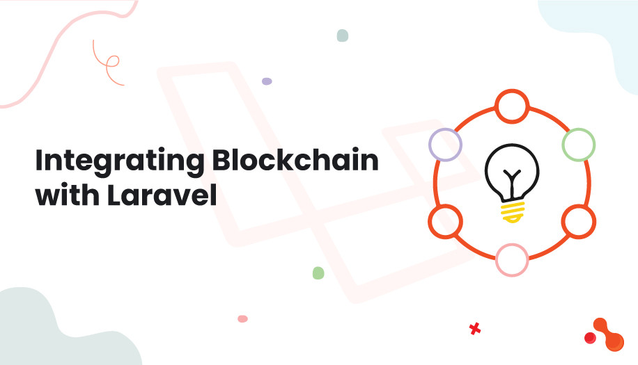 What are some best practices for implementing blockchain in a Laravel project?
