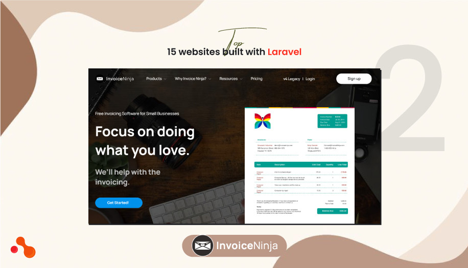 Top website of Laravel