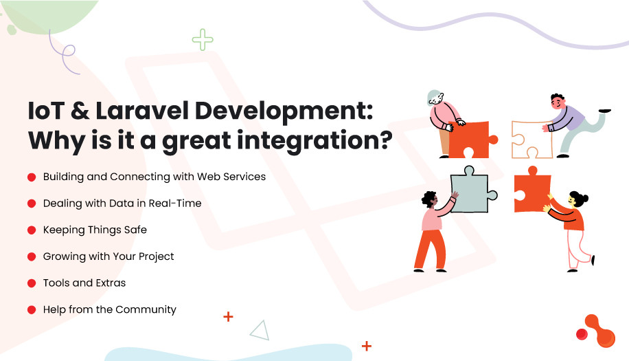 What is IoT and how does it relate to Laravel development?