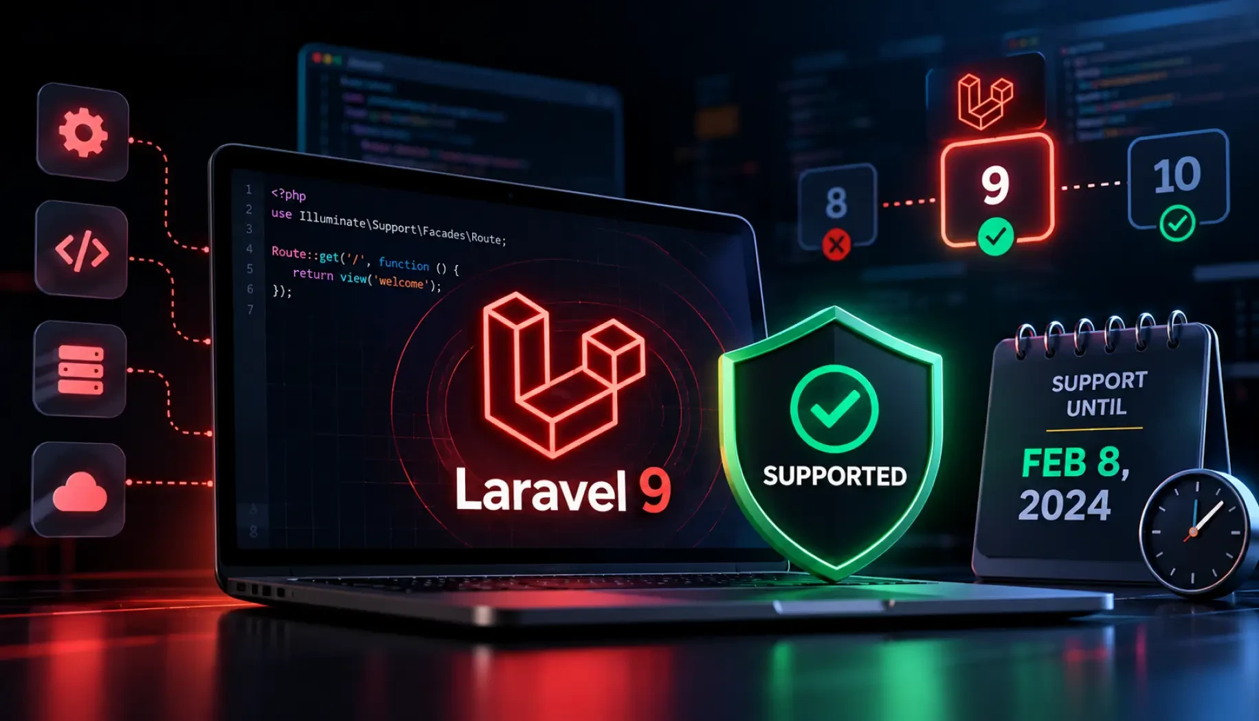 Is Laravel 9 Still Supported?