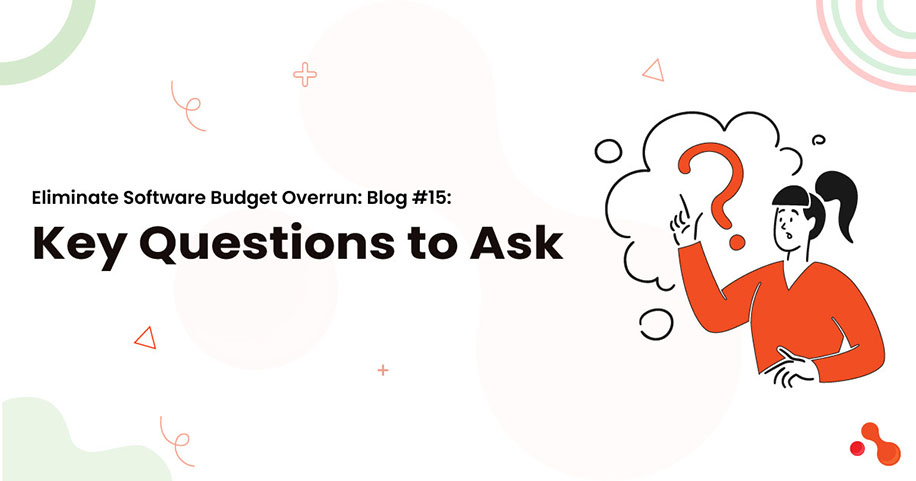 Eliminate Software Budget Overrun: #15 Key Questions to Ask