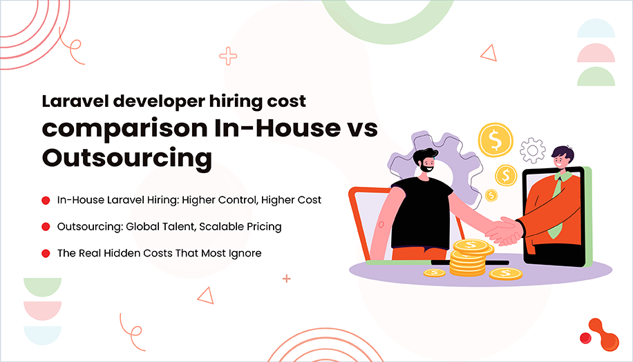 Laravel developer hiring cost comparison In-House vs Outsourcing