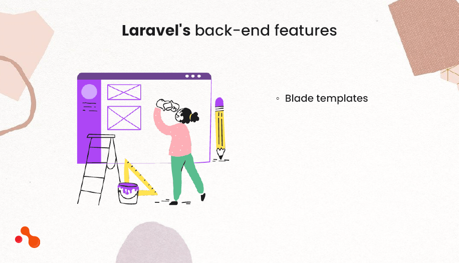 Laravel's back-end features