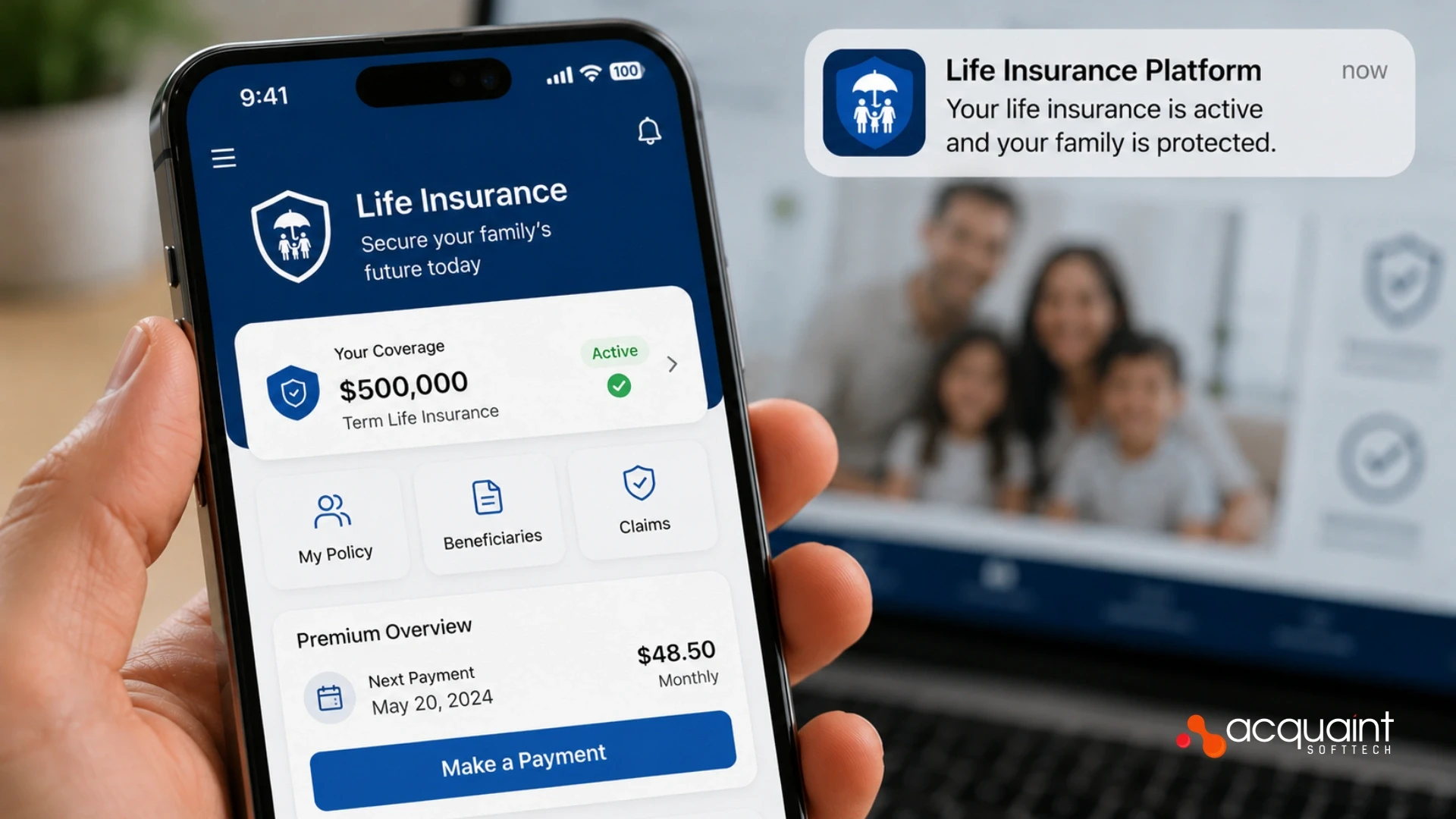 Life Insurance Platform Development: Digital Onboarding, Underwriting AI, and Policy Servicing