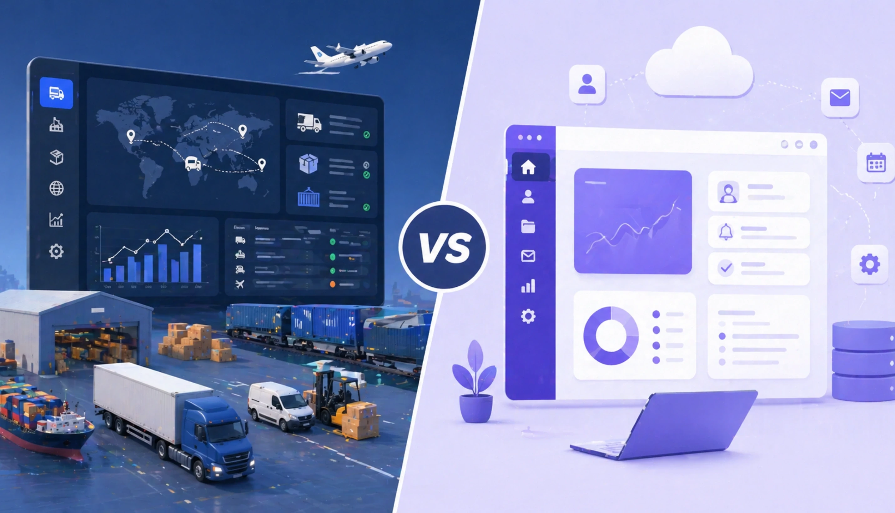 Logistics Software vs General SaaS: The Structural Difference
