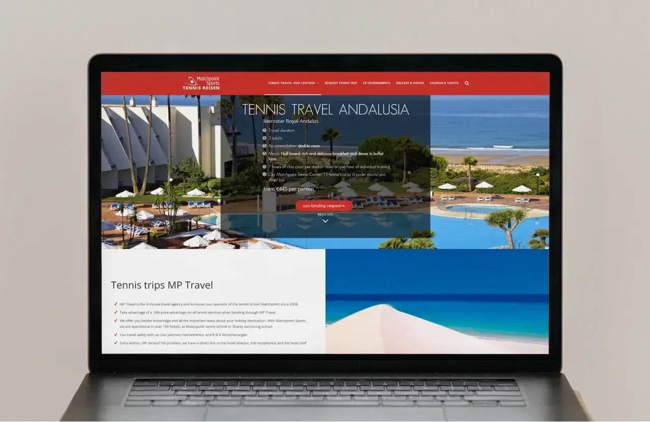 Matchpoint sport feature