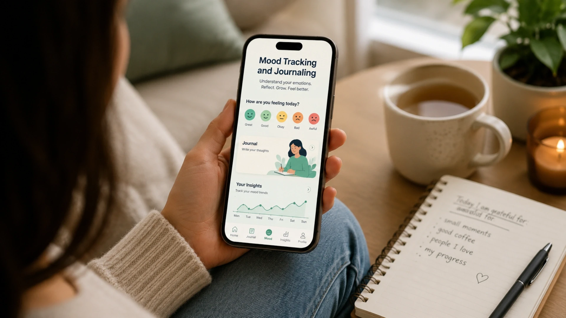 Mood Tracking and Journaling