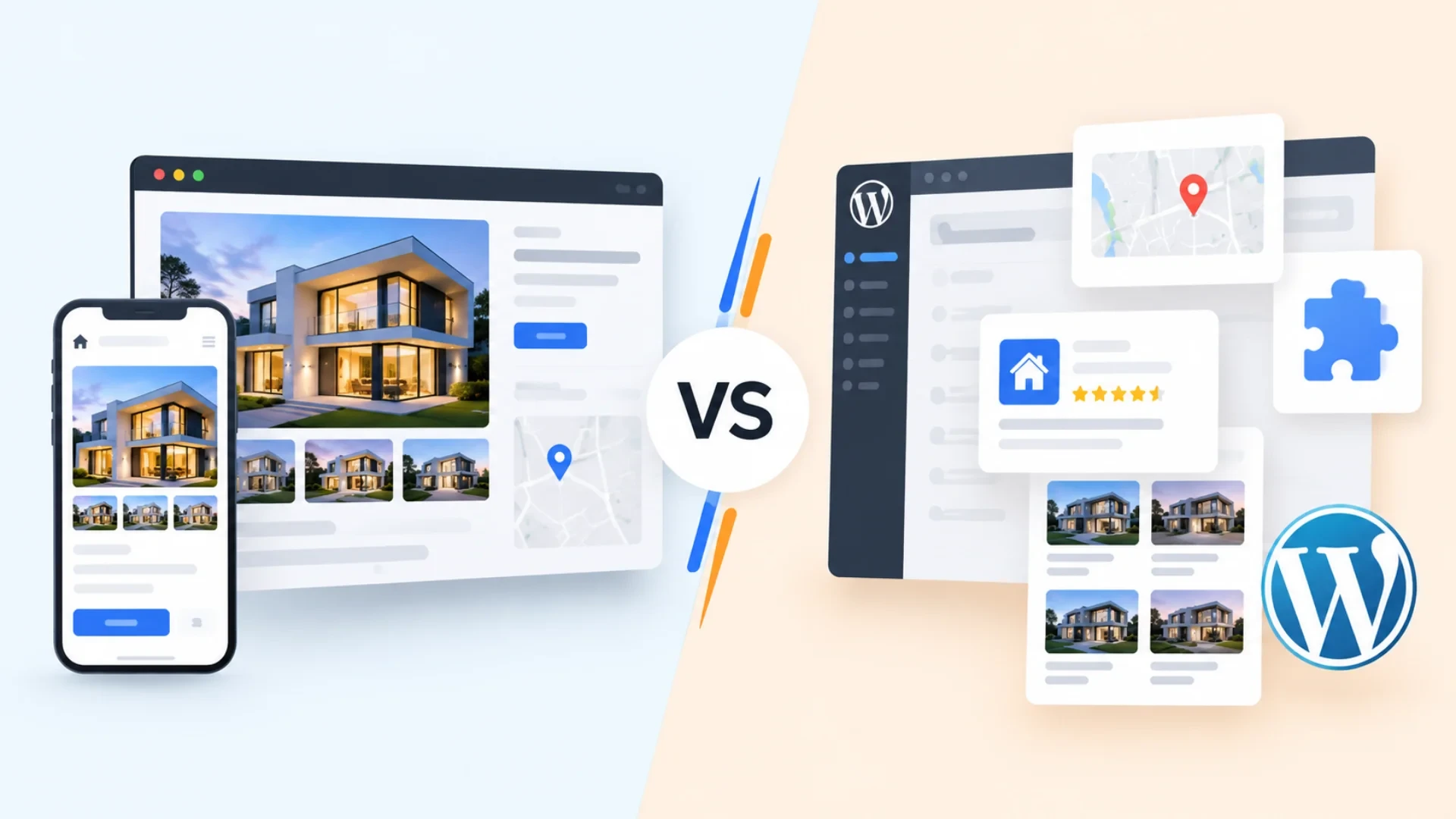 Native rendering vs widgets and WordPress plugins