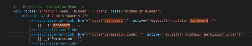 navigation permission