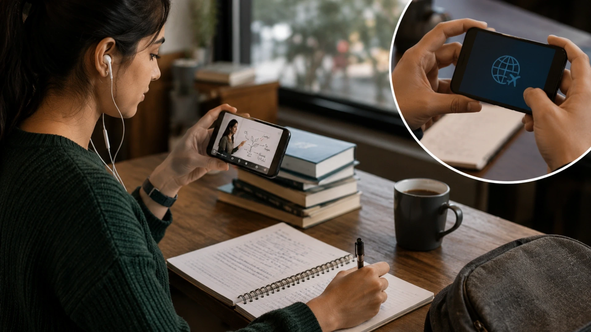Offline-first: learning without a connection