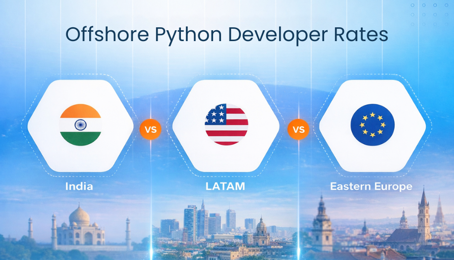 offshore Python developer rates