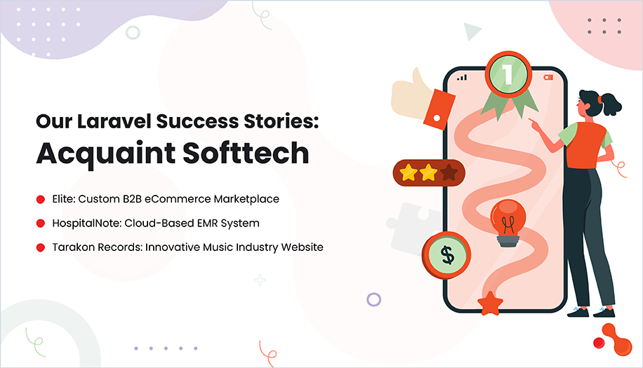 Our Laravel Success Stories: Acquaint Softtech