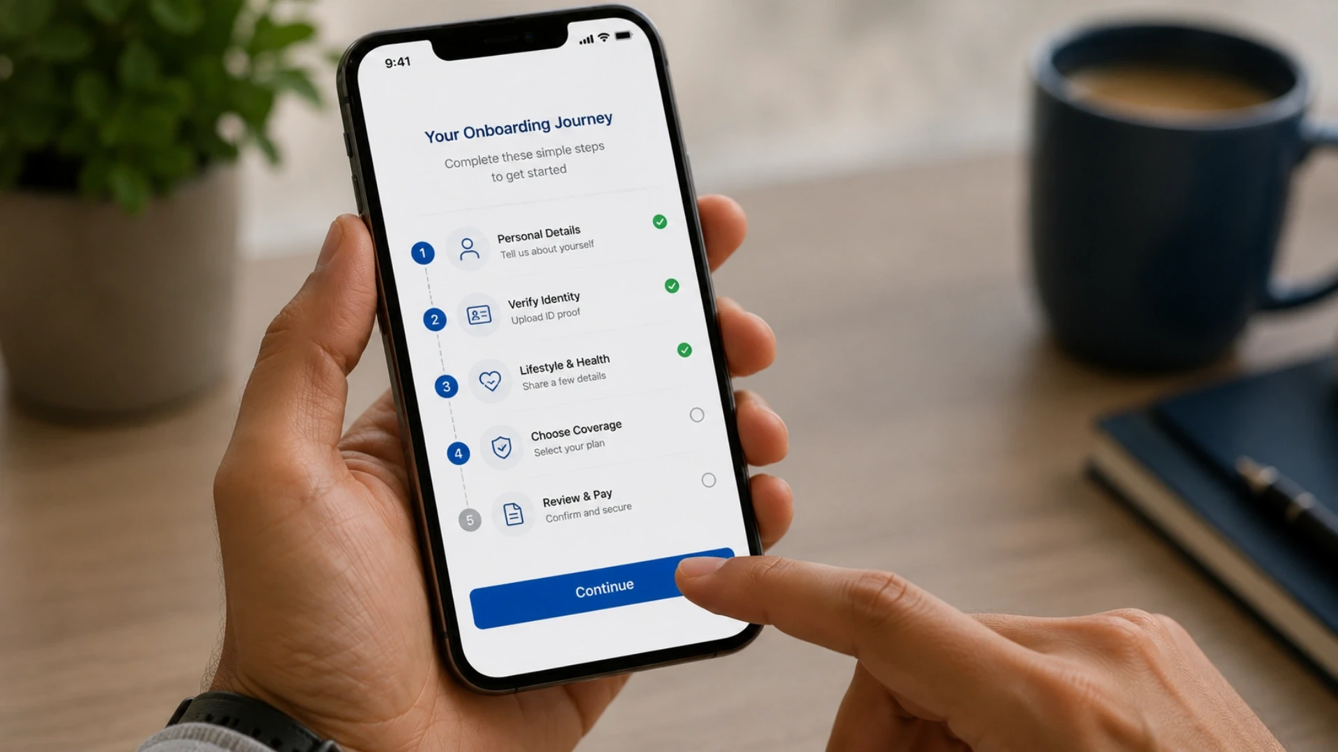 Phase 1: Digital Onboarding and Application