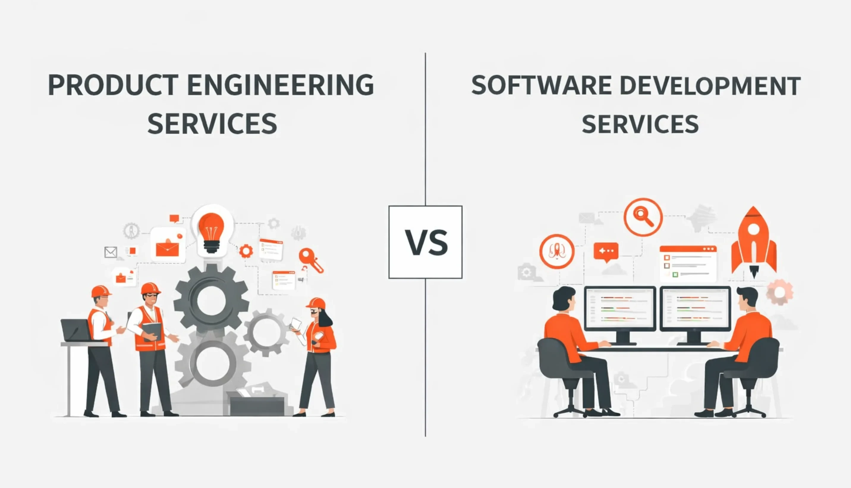 Product Engineering Services vs Software Development Services