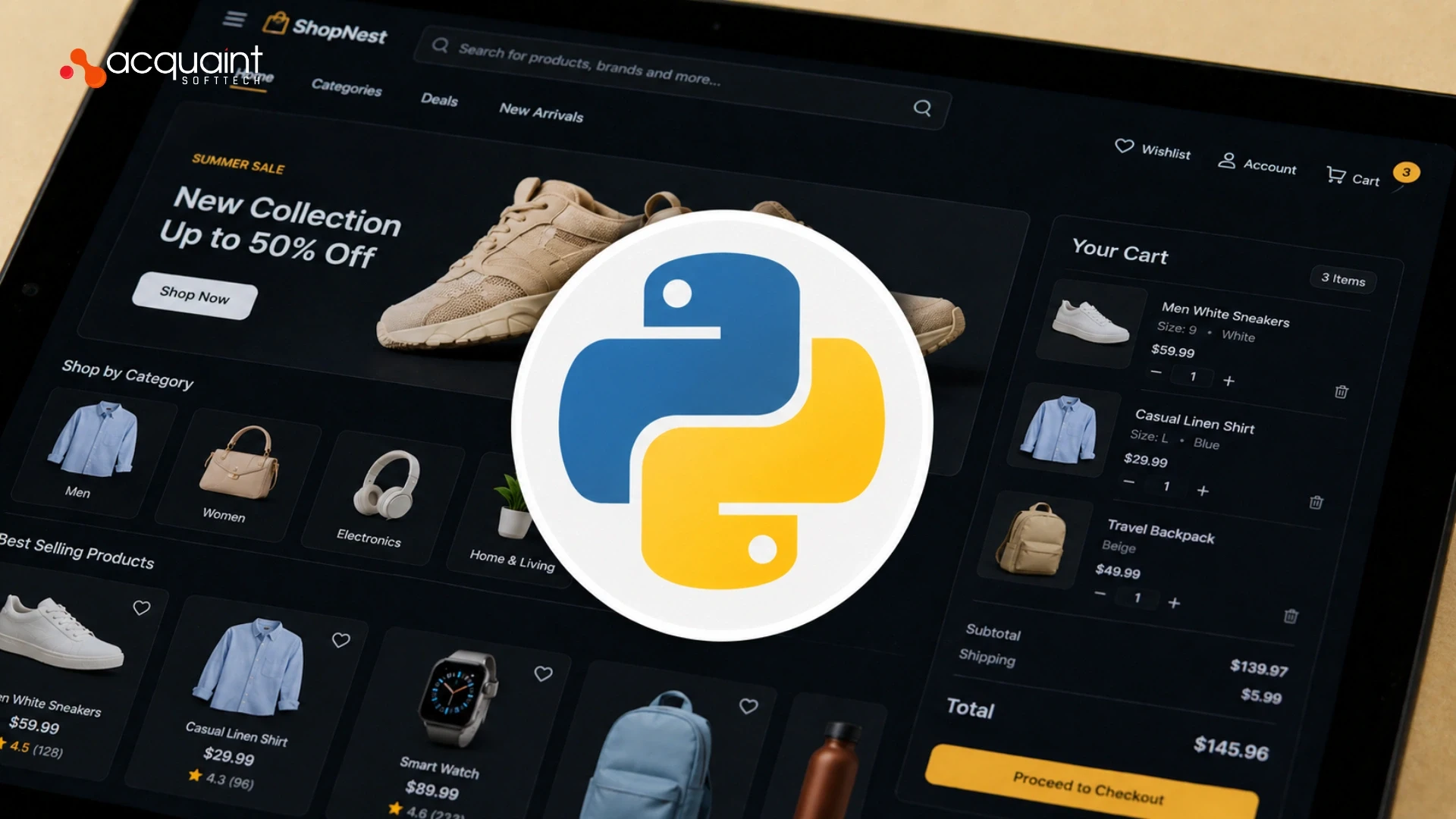 Python for eCommerce Building Custom Marketplaces and Automation Pipelines