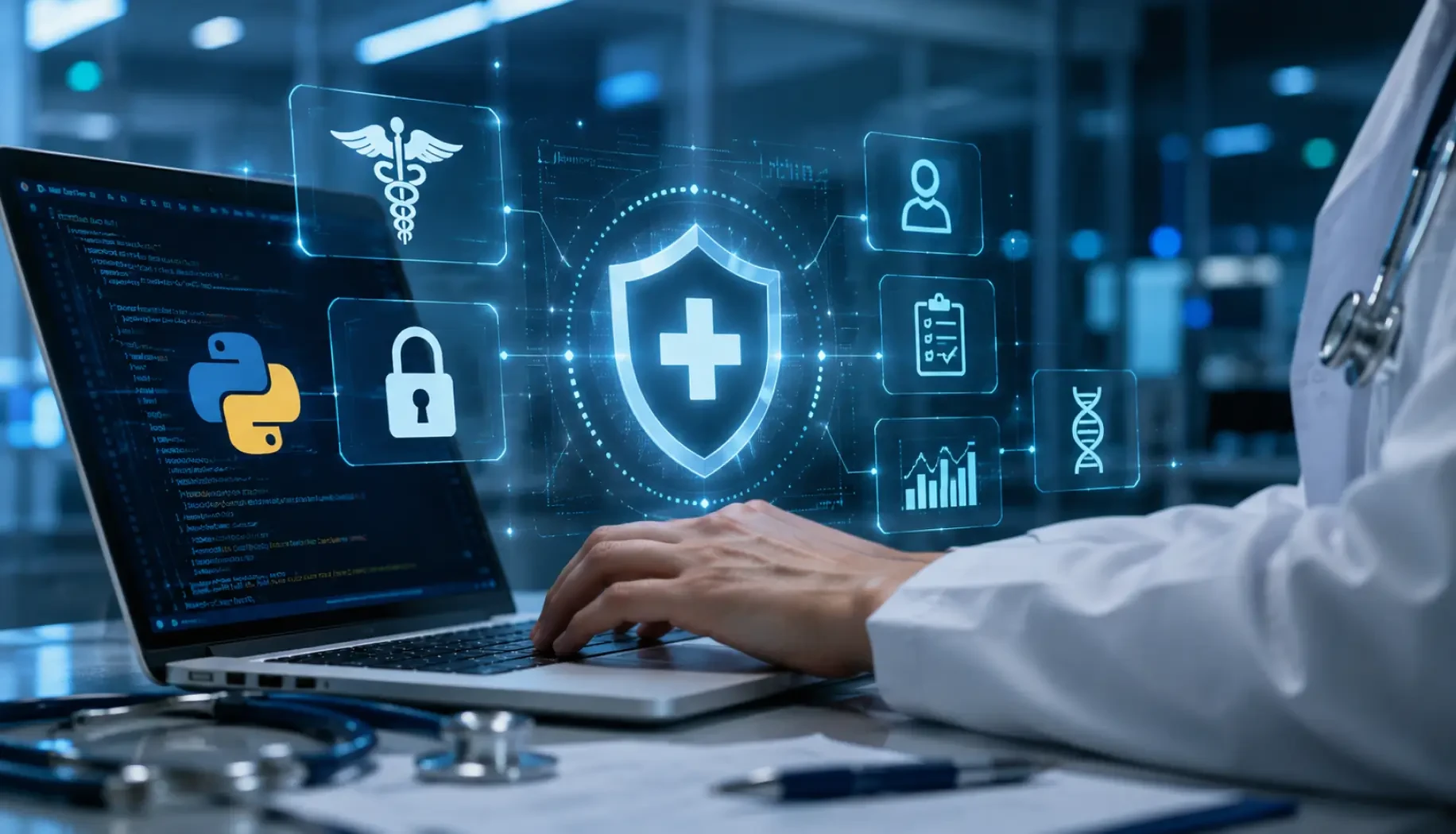 Python for Healthcare Data HIPAA, GDPR, and Clinical Data Compliance in Practice