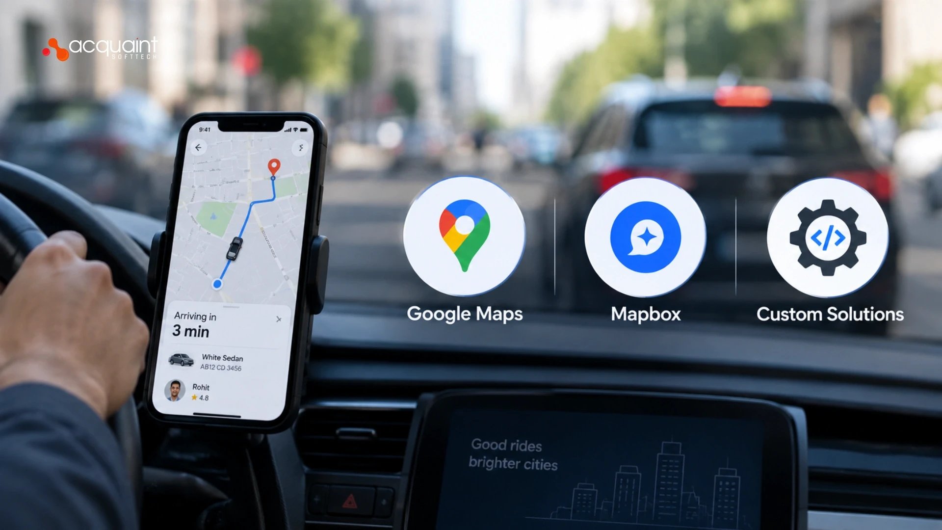Real-Time Location Tracking for Ride-Hailing