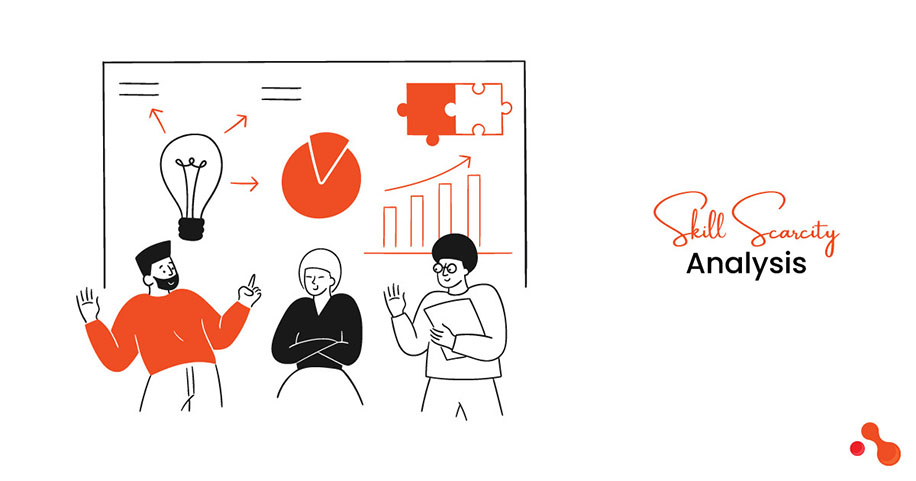 Remote Team: Statistics to resolve the skill scarcity gap