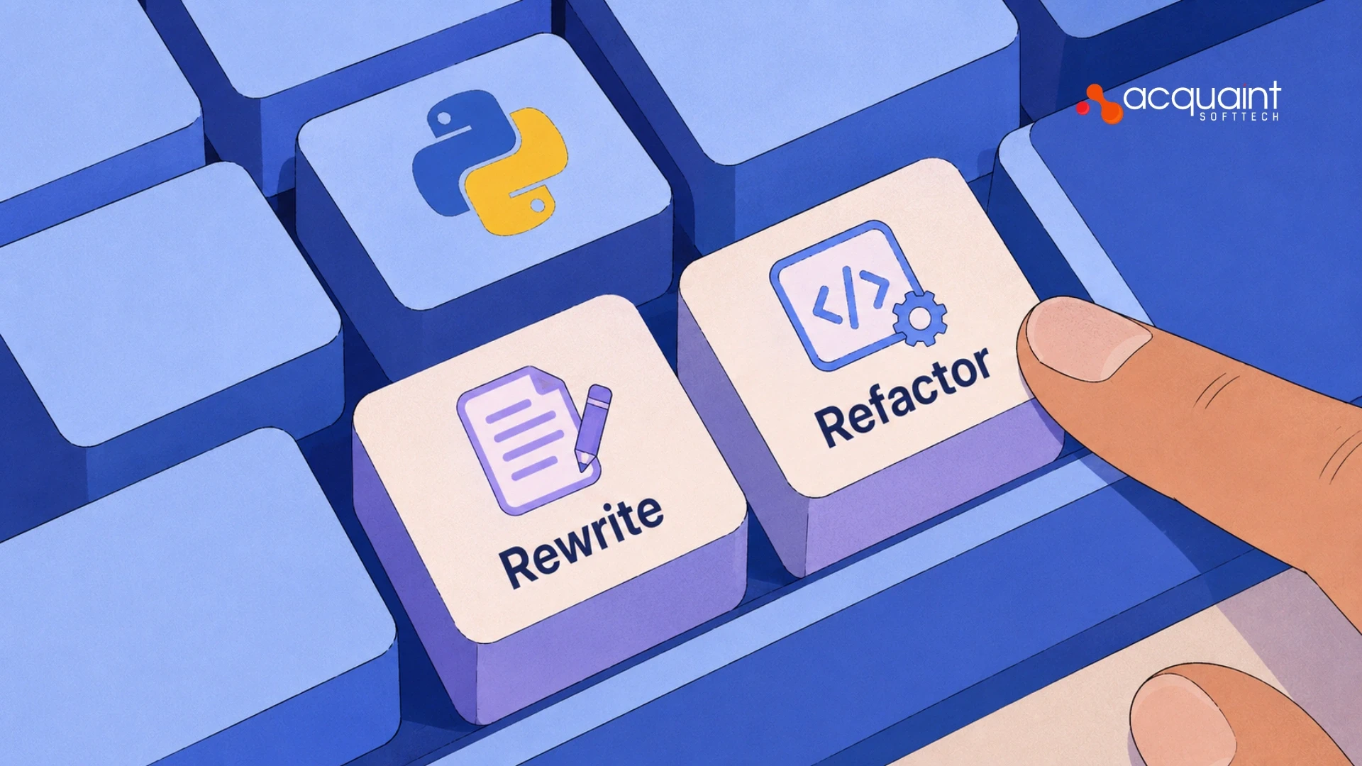 Rewrite vs Refactor When Should You Rewrite vs Refactor Your Python Application?