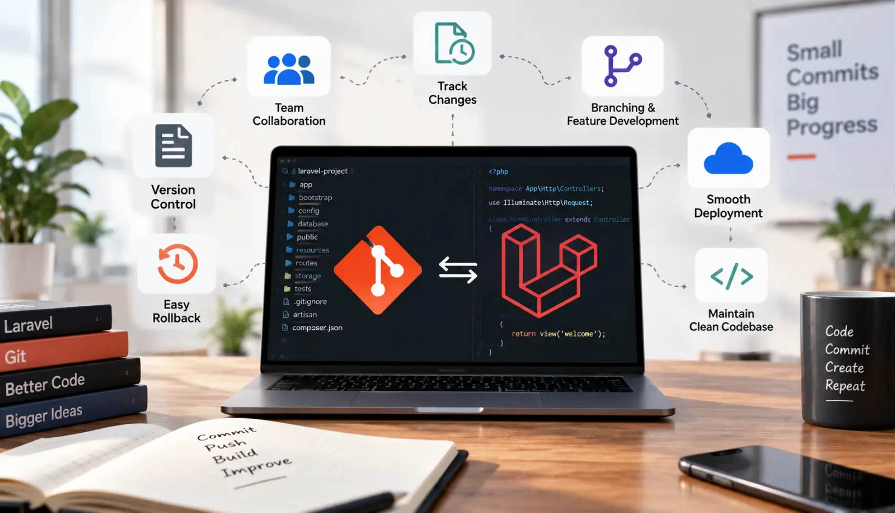 Role Of Git In Laravel