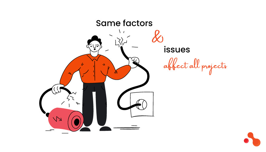 Same factors & issues affect all projects