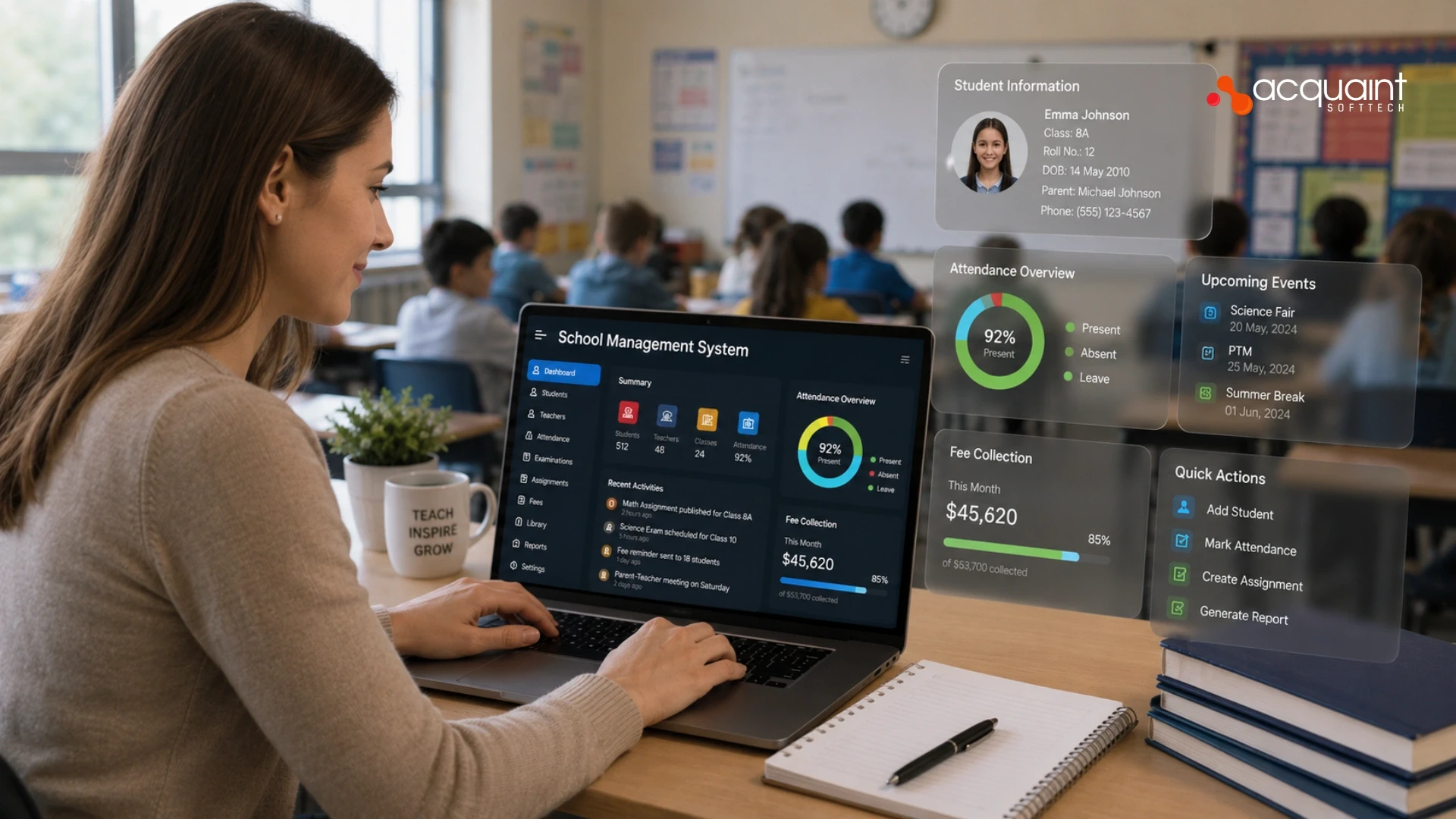School Management System Development