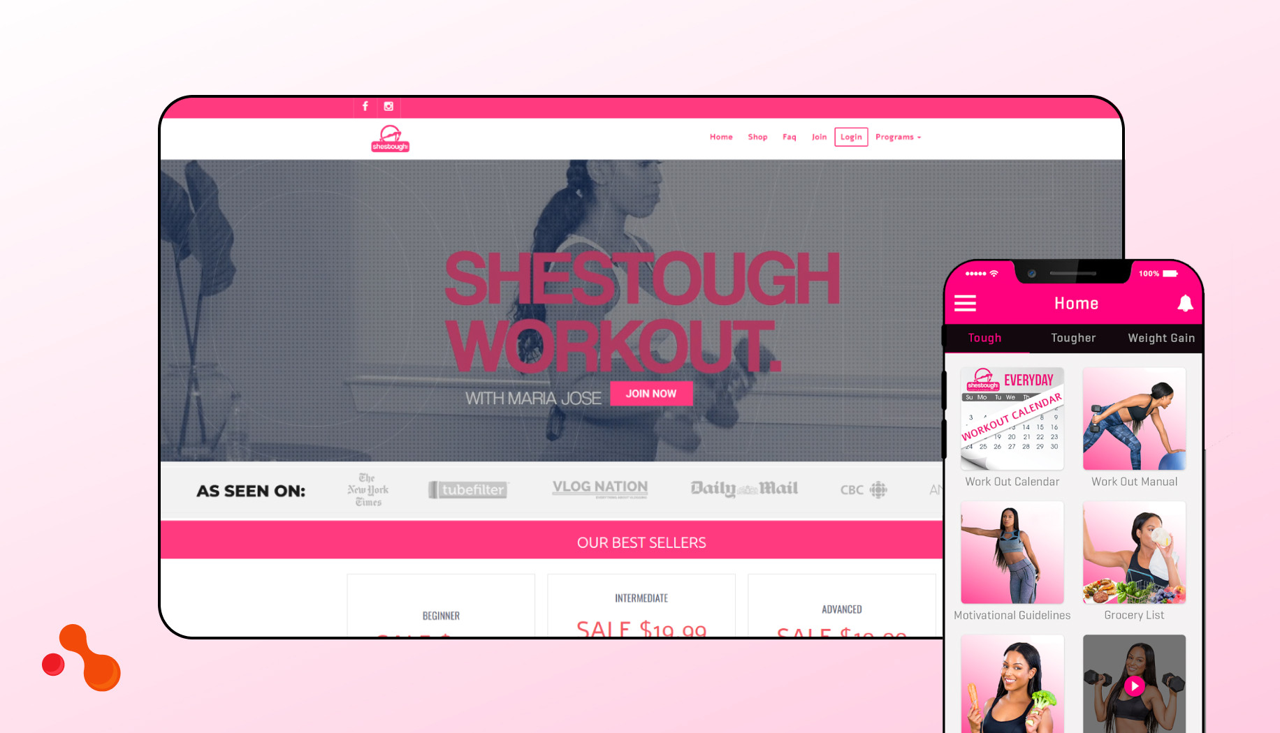 Case Study of Fitness App Development for She’s Tough