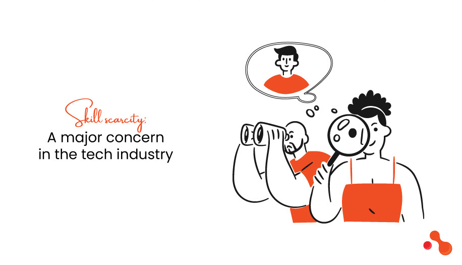 Skill scarcity: A major concern in the tech industry