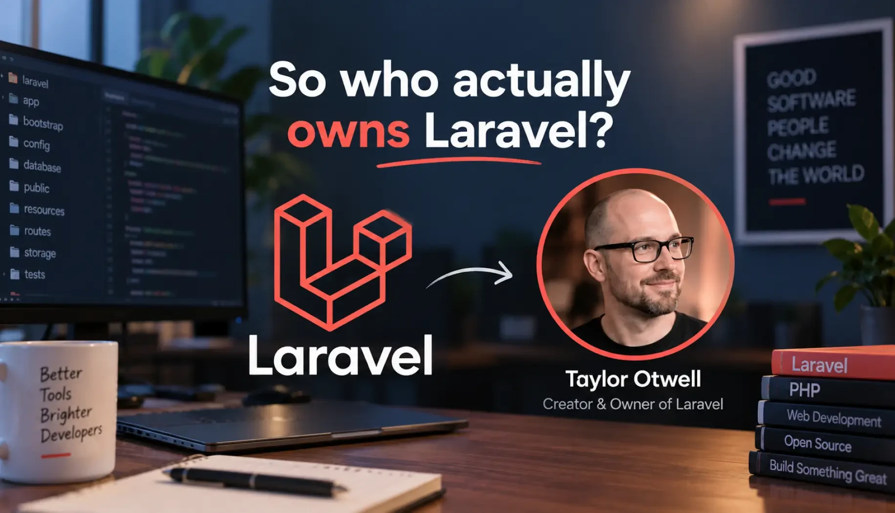 So who actually owns Laravel