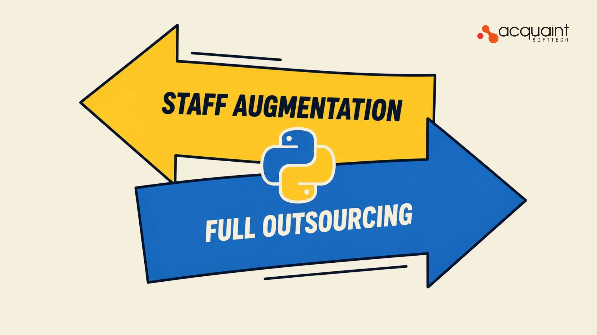 Staff Augmentation vs Full Outsourcing for Python Projects: An Honest Comparison