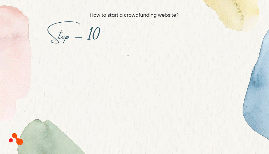 Step – 10 Launching the website