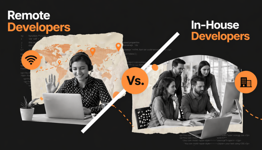 Strategic Guide To Remote vs. In-house Developers in 2026