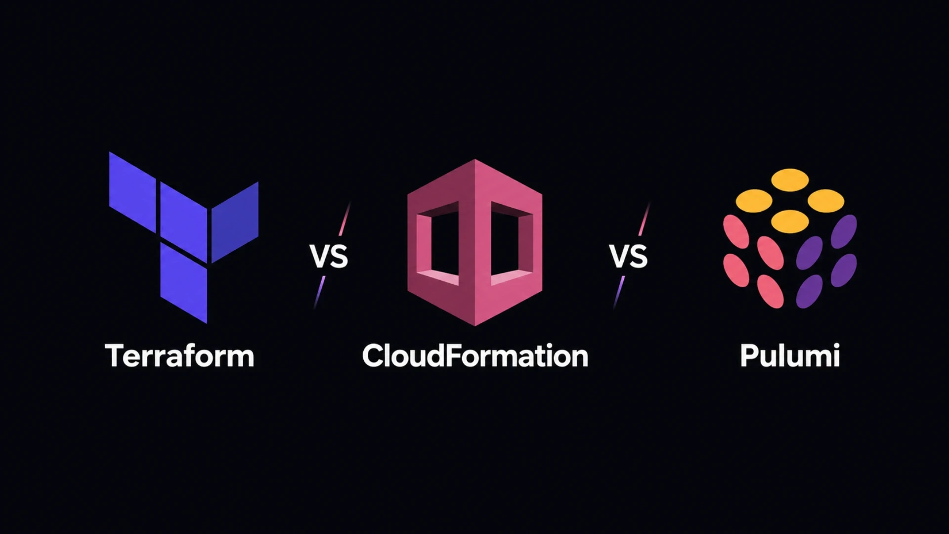 Terraform vs CloudFormation vs Pulumi: When to Use Each