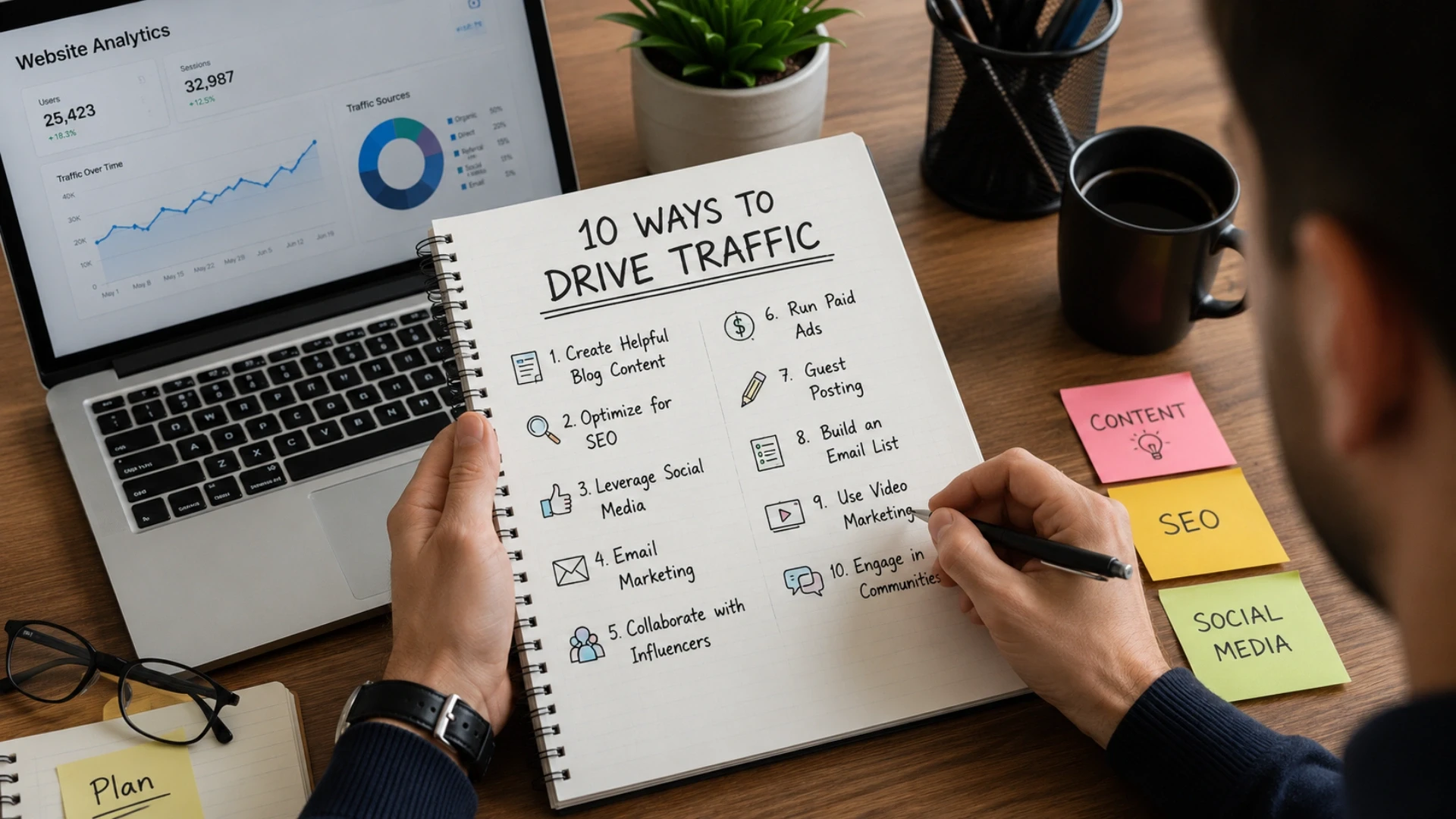 The 10 Ways to Drive Traffic in 2026