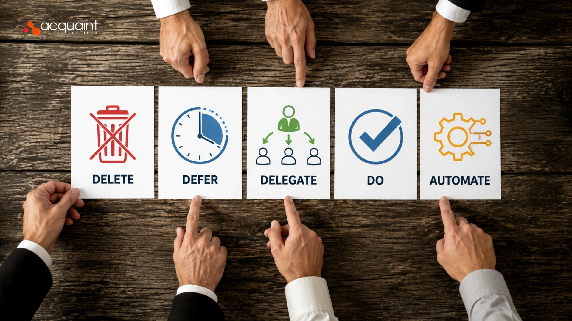 The 4D/A Method to Deal With a Massive Workload in 2026