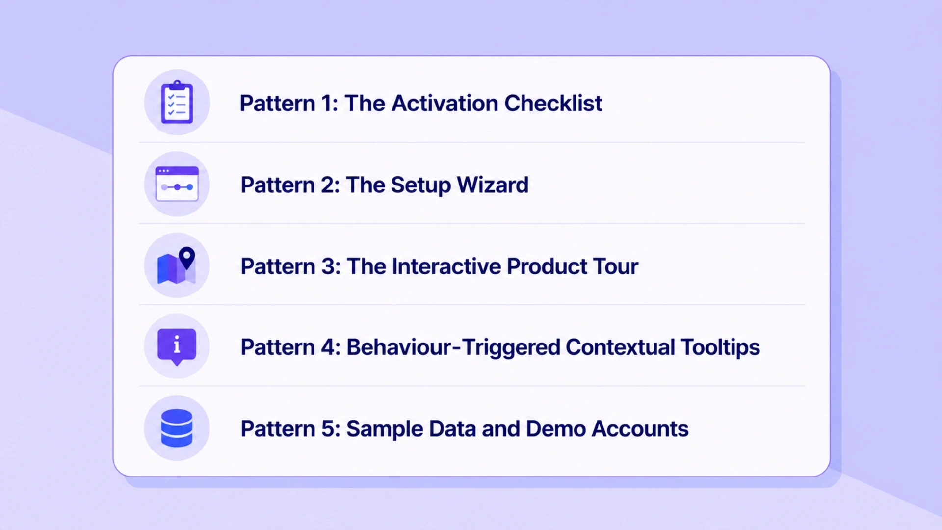 The 5 Onboarding Patterns That Reduce Drop-Off