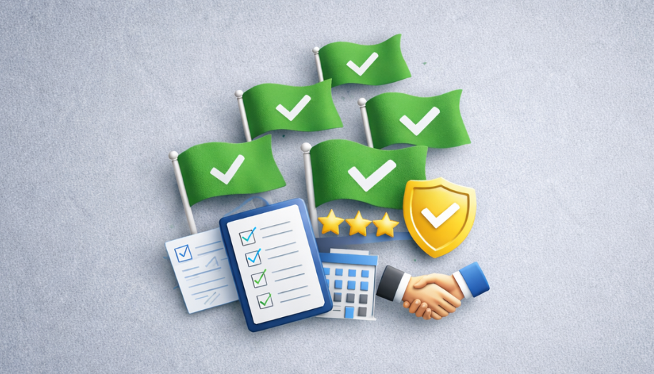 The 6 Green Flags That Indicate a Real Vendor