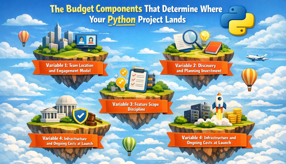 The Budget Components for Python Project Lands