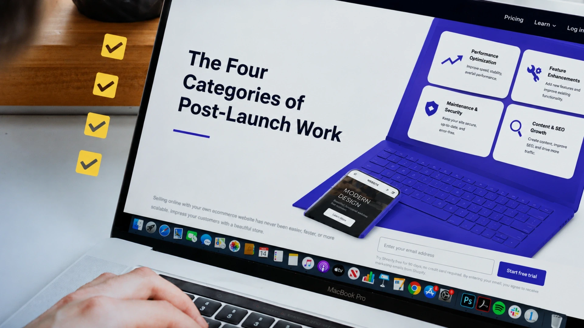 The Four Categories of Post-Launch Work