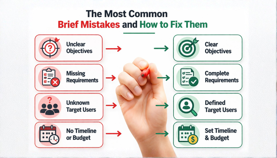 The Most Common Brief Mistakes and How to Fix Them