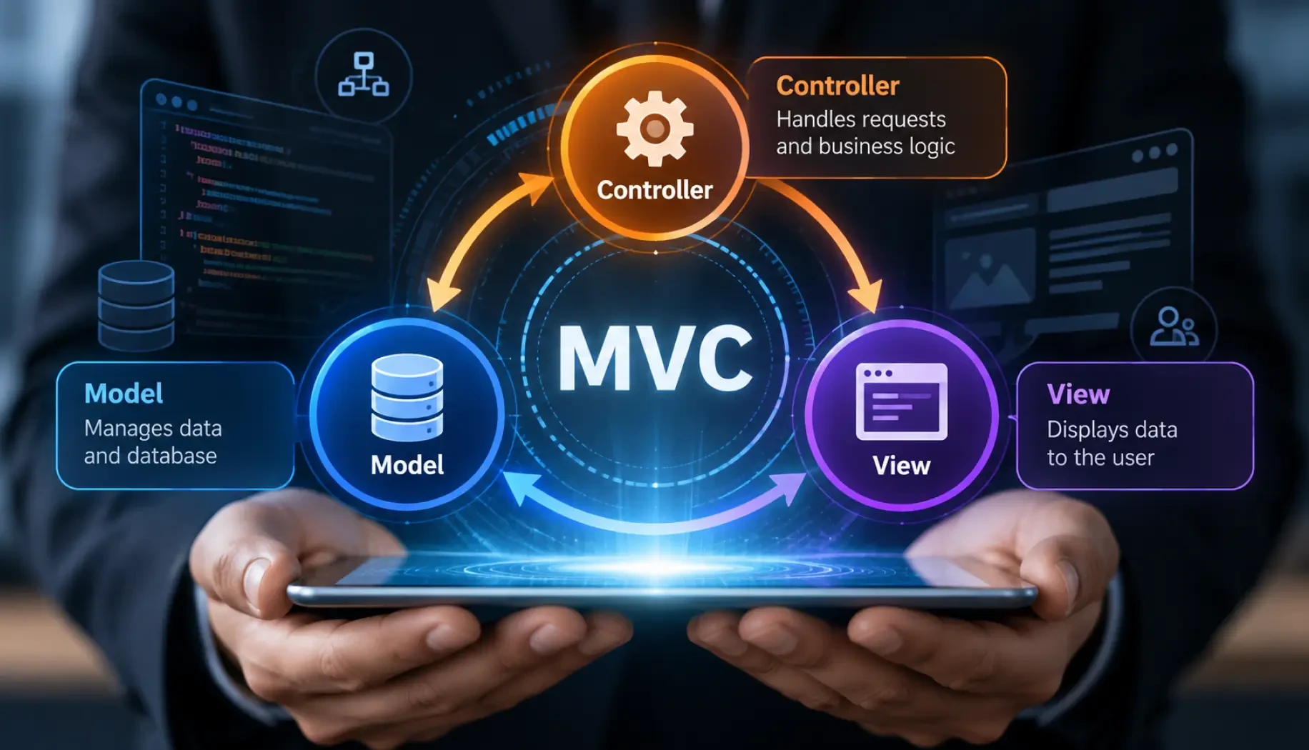 The Three Components Of MVC