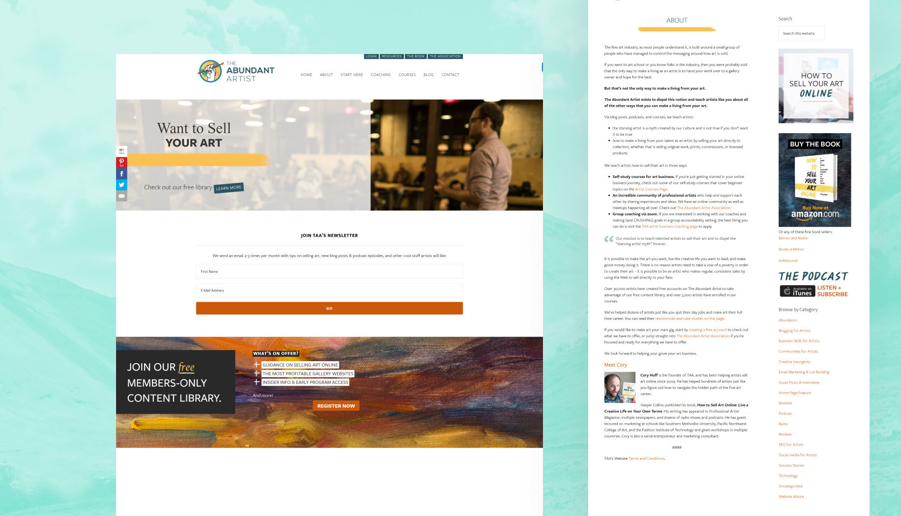 A Case Study: Building an eLearning Platform for an Artist