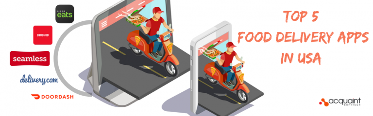 top 5 food delivery apps