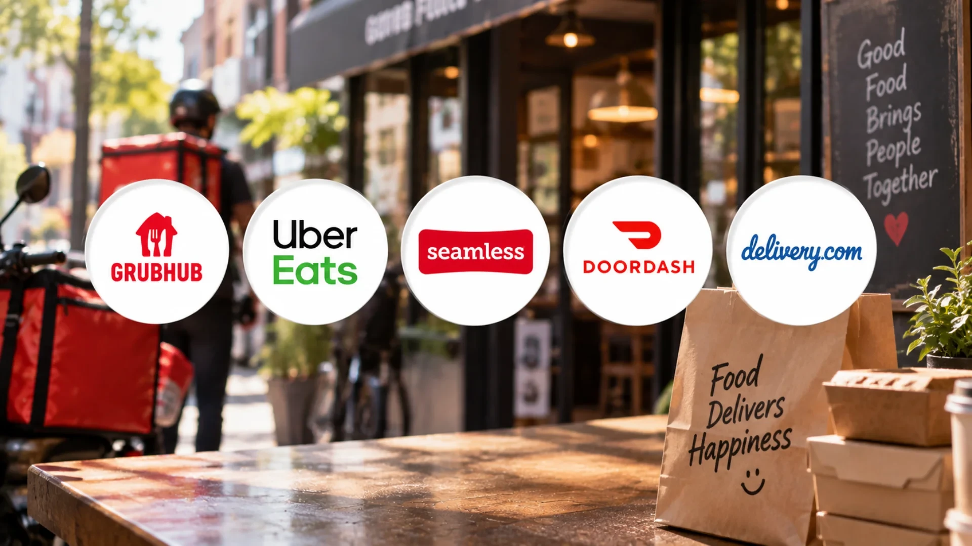 Top 5 Food Delivery Apps in the USA