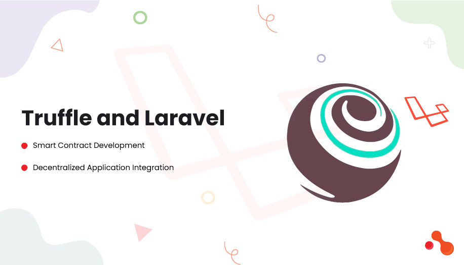 What are some popular blockchain frameworks used with Laravel?