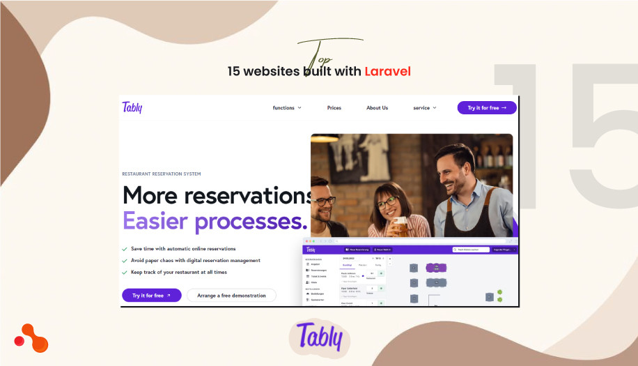 Top 15 websites built with Laravel