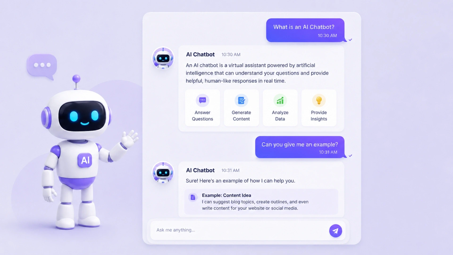 What a Chatbot Is Now