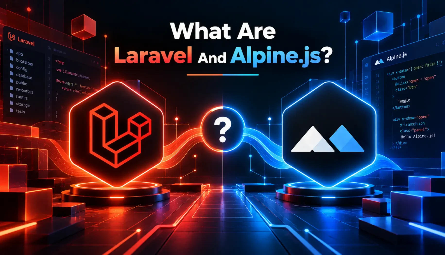 What Are Laravel And Alpine.js?