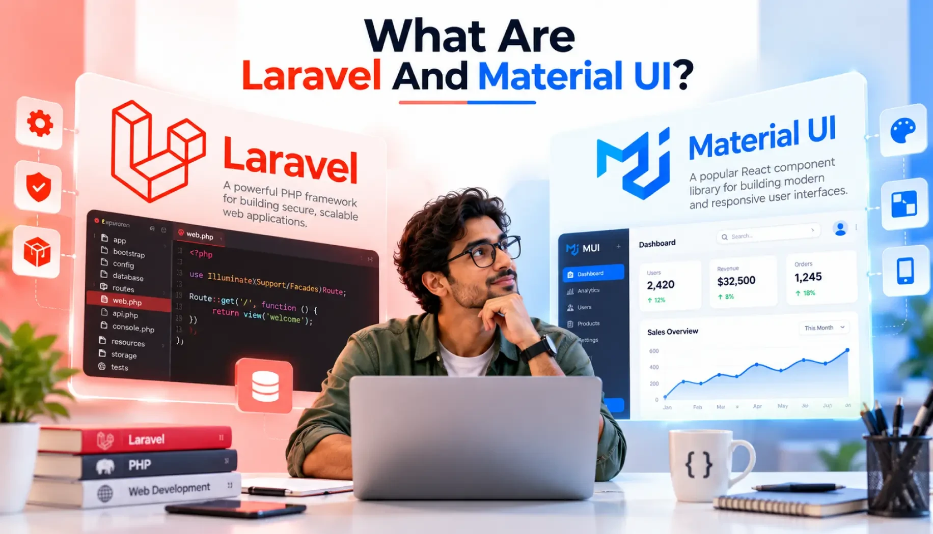 What Are Laravel And Material UI?