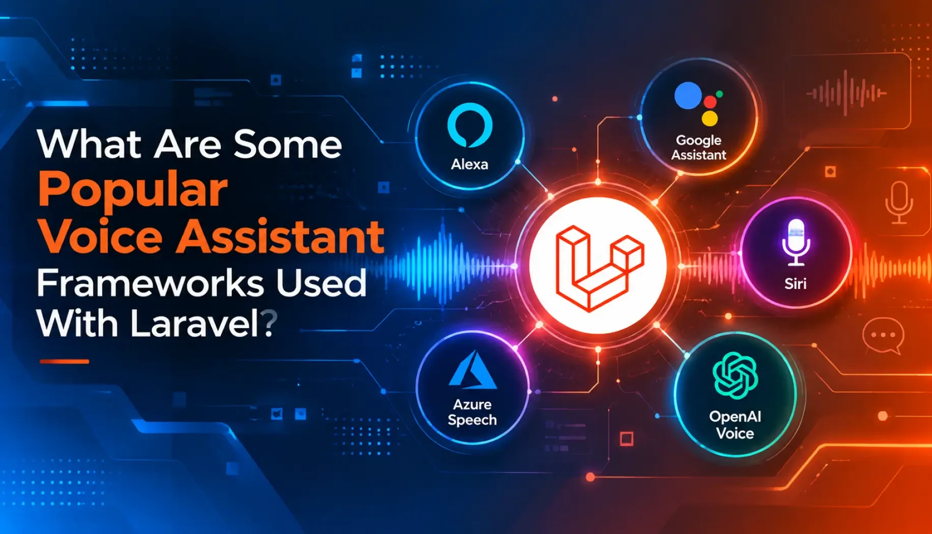 What Are Some Popular Voice Assistant Frameworks Used With Laravel?